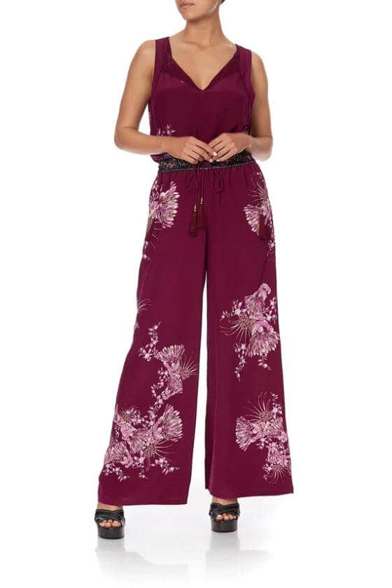 Drop shoulder bell sleeve top restless nights