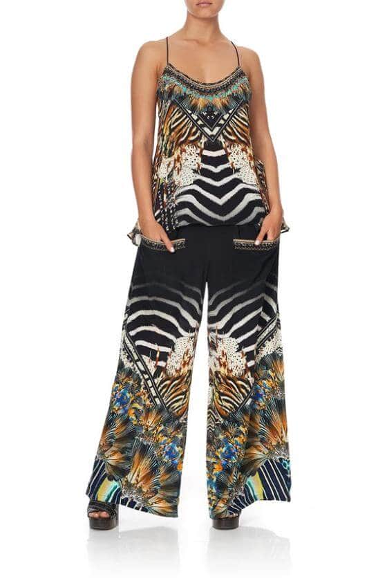 Drop shoulder bell sleeve top restless nights